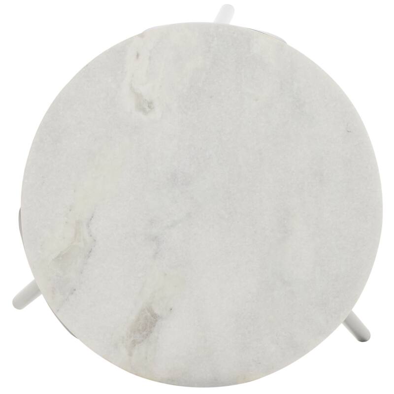 SAFAVIEH Cordie Round Accent Table - 12" W x 12" D x 19" H - 12Wx12Dx19H