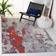 preview thumbnail 19 of 18, SAFAVIEH Adirondack Cordelia Abstract Glam Rug - Grey/Yellow - 8' Square