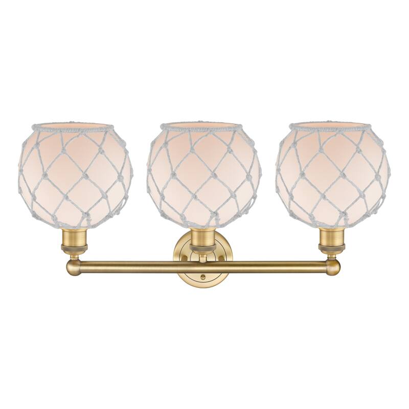 Innovations Lighting Endless Possibilities Edison - Farmhouse Rope - 3 Light 26" Bath Vanity Light