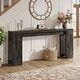 preview thumbnail 25 of 38, Farmhouse Wood 70.9 Inches Extra Long Console Table for Living Room, Hallway