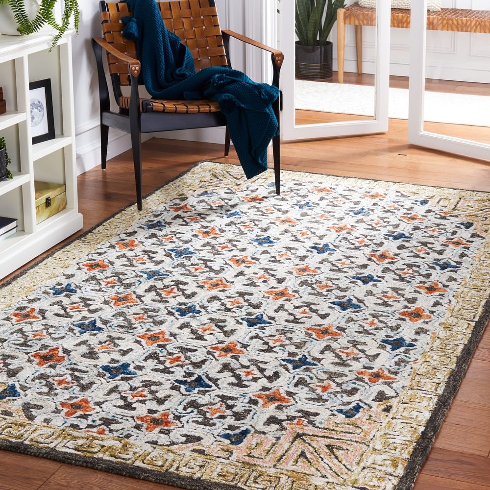 SAFAVIEH Handmade Aspen Kyoko Bohemian Wool Rug