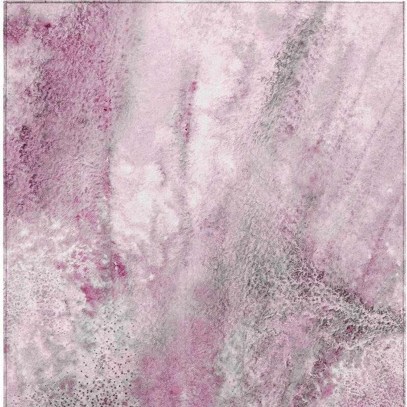 Gaz Artistic Abstract Weather Resistant Current & Stylish Outdoor Rug