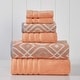 preview thumbnail 5 of 6, Modern Threads Amrapur Overseas 6-Piece - 54"L x 27"W Coral