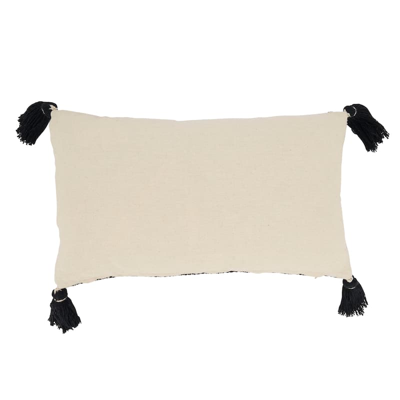 Block Bliss Stitch Throw Pillow