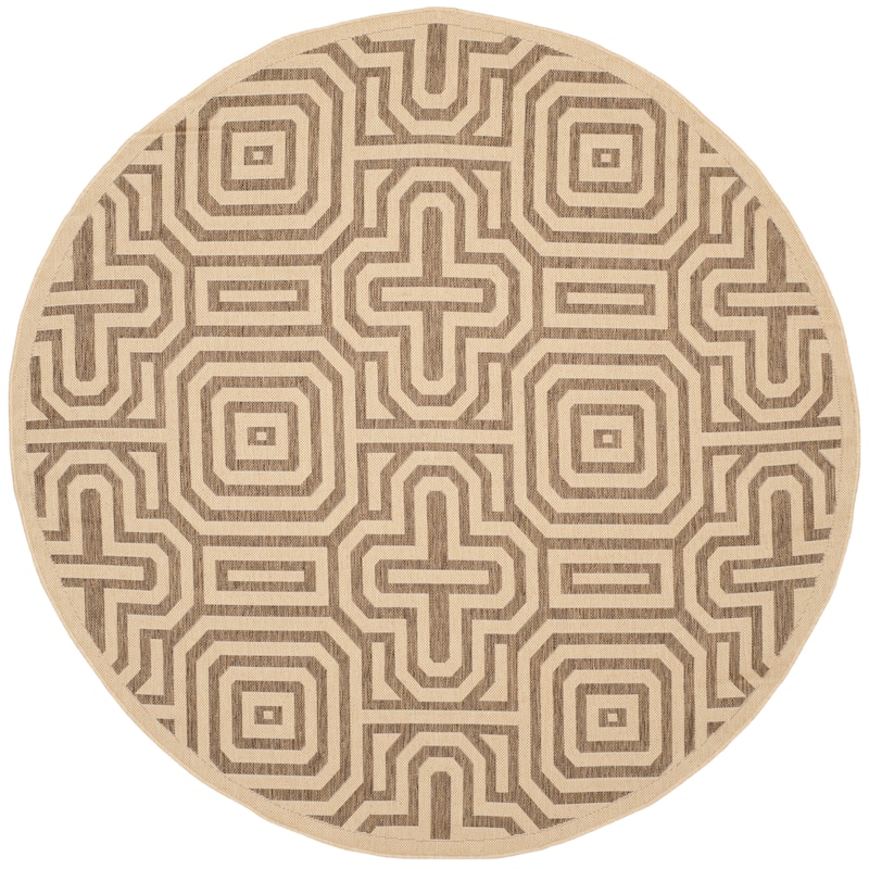 SAFAVIEH Courtyard Billye Indoor/ Outdoor Waterproof Patio Backyard Rug