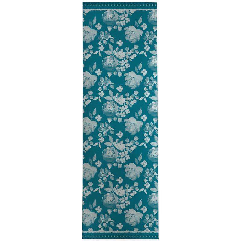 COTTAGE TEAL Kitchen Mat By Kavka Designs Bed Bath & Beyond 35220259