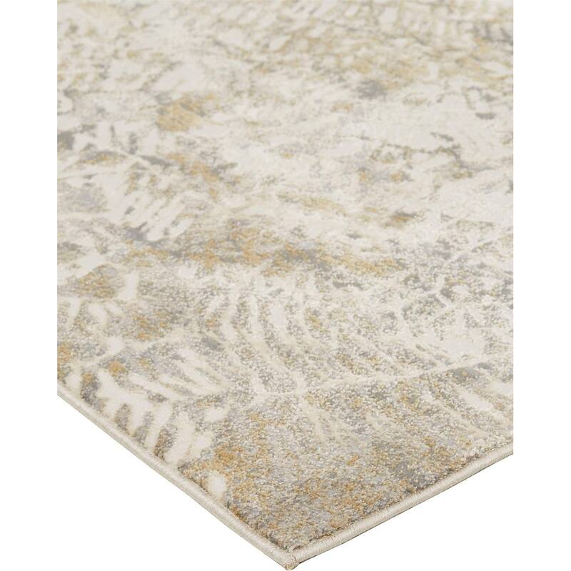 Vixec Abstract Modern Non Skid Woven Durable Area Rug By HomeRoots - 5' x 8'