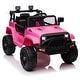 preview thumbnail 15 of 27, 12V Ride on Car for Kids 3 Speeds Truck to Drive Pink