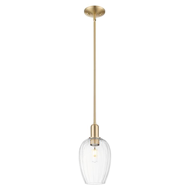 Innovations Lighting 716-1S-G457-6CL Preston 6" Wide Mini Pendant with