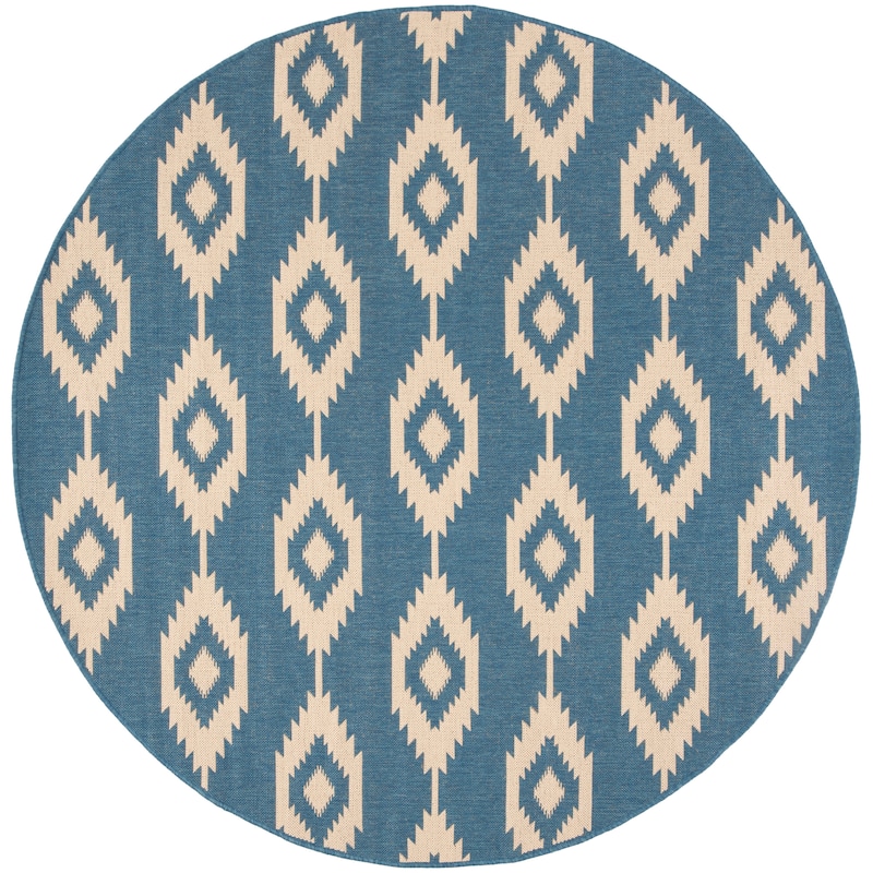 SAFAVIEH Linden Seda Indoor/ Outdoor Waterproof Patio Backyard Rug