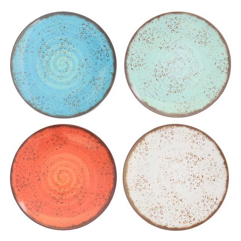 Petterson 12 Piece Chip-Resistant Melamine Dinnerware Set