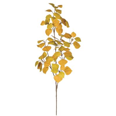 Sullivans Artificial Aspen Leaf Spray 26.5"H Brown - 12"L x 4"W x 26.5"H