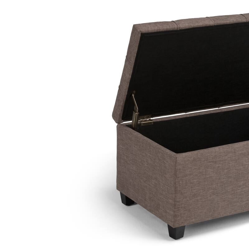 Modern Storage Ottoman Bench for Living Room
