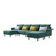 preview thumbnail 12 of 35, Mid-Century Suede Seat Sofa for Living Room