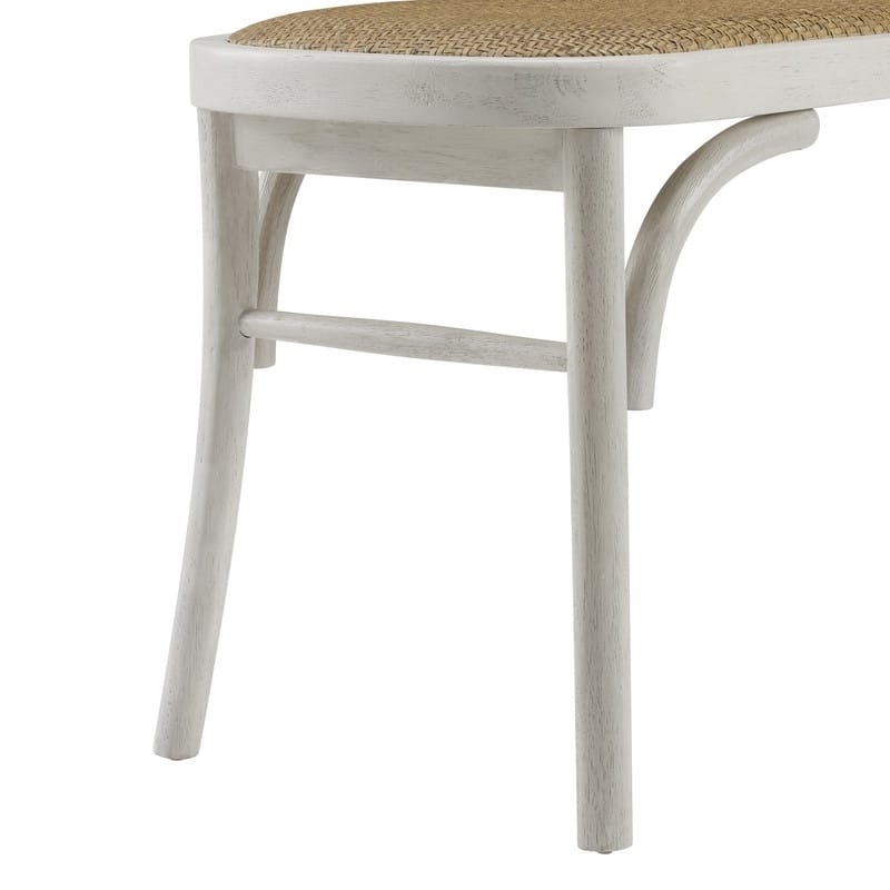 Bernsley Bentwood Rattan Dining Bench