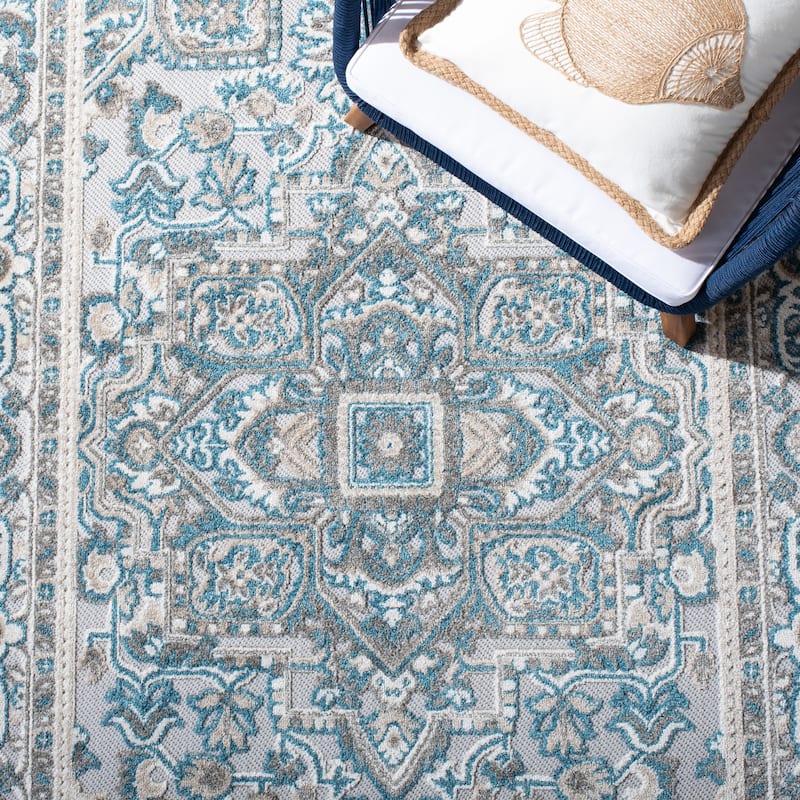 SAFAVIEH Cabana Alise Indoor/ Outdoor Waterproof Patio Rug
