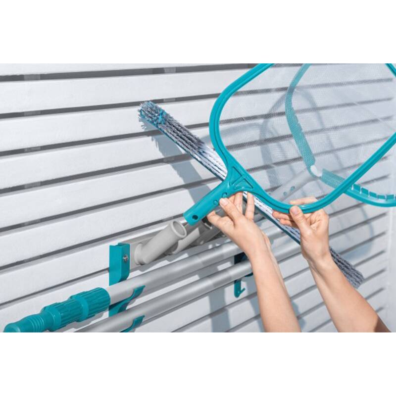Bestway Flowclear StorePro Wall Mounted Pool Accessory and Equipment Organizer - 1.86