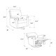 preview thumbnail 40 of 38, Baby Relax Terrin 3-in-1 Gliding Swivel Recliner Chair