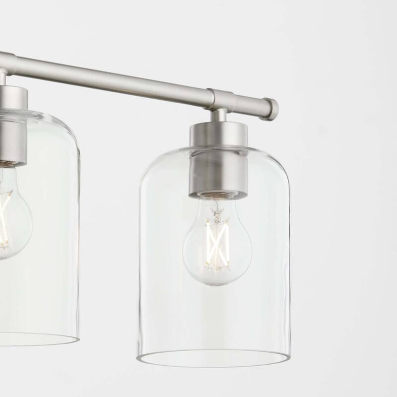 Quorum International 5374-4 Tribute 4 Light 35" Wide Vanity Light - Aged Brass