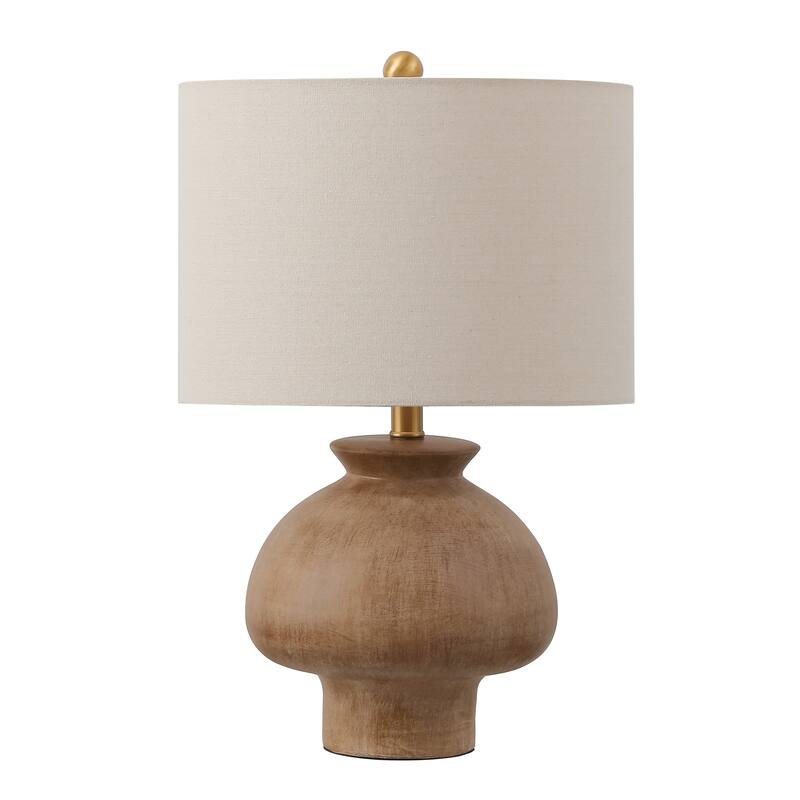 SAFAVIEH Noam 23-inch Ceramic Table Lamp (LED Bulb Included) - 14"W x 14"D x 23"H