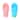 3.94" Ice Cream Cone Scoop, 2Pcs Plastic Reusable Cup Spoon