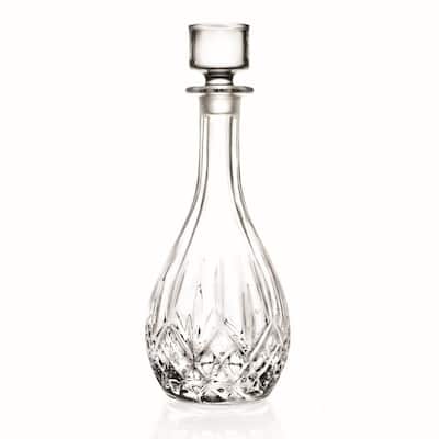 Majestic Gifts Inc. European Glass Wine Decanter W/ Stopper -30 Oz. - 4.7x 12.2