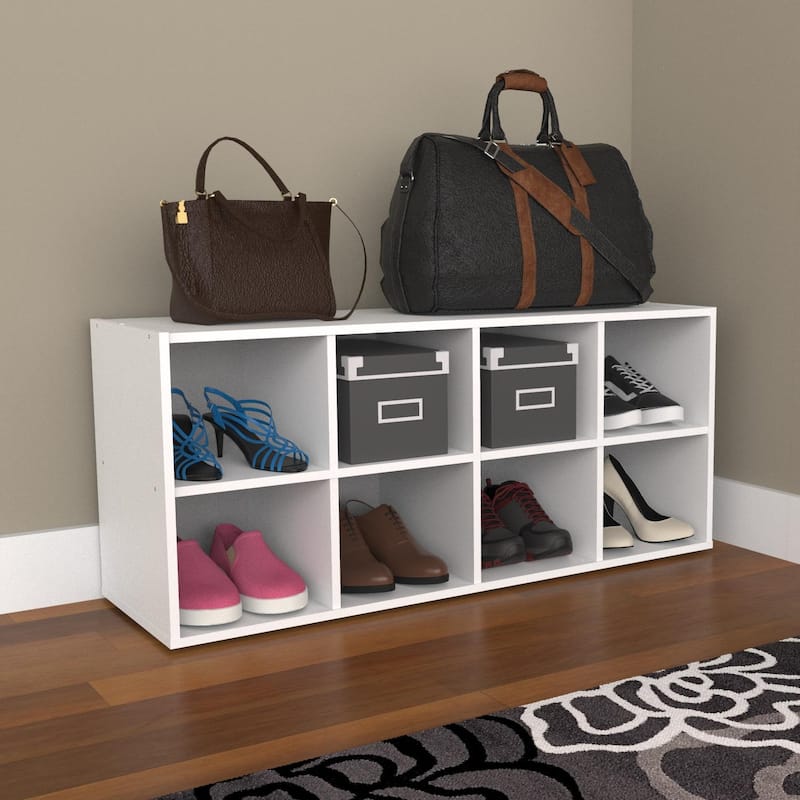 ClosetMaid 8-Cube Stackable Shoe Organizer