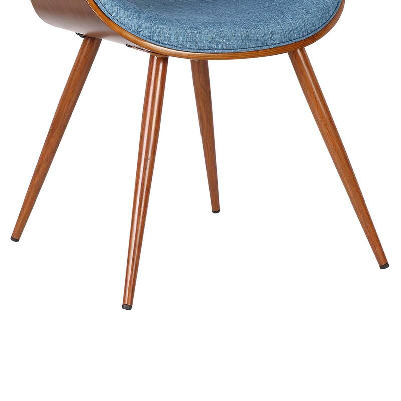 Carson Carrington Skibby Wood and Fabric Mid-century Dining Chair