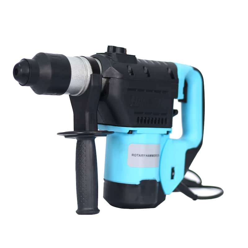 1100W 1-1/2" SDS Plus Rotary Hammer Drill 3 Functions