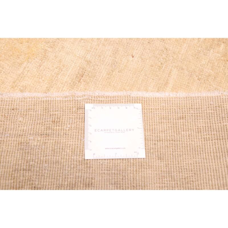 ECARPETGALLERY Hand-knotted Chobi Finest Cream Wool Rug - 2'8 x 8'1