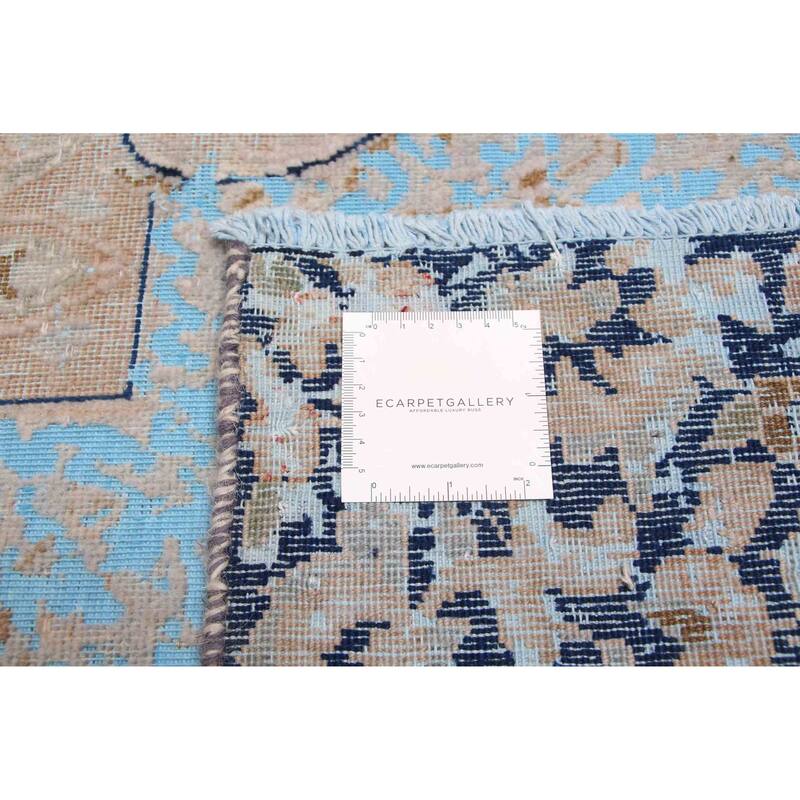 ECARPETGALLERY Hand-knotted Antalya Vintage Light Brown Wool Rug - 8'11 x 11'10