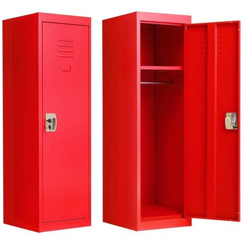 Superday Kid Locker Safe Storage Children Single Tier Metal Lockers