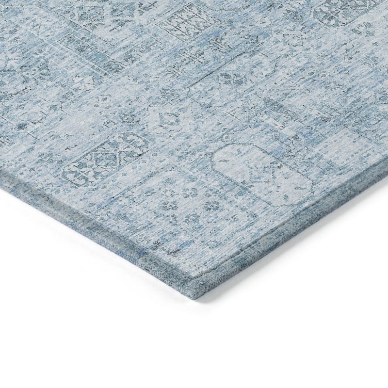 HomeRoots Floral Transitional Rectangle Outdoor Rug