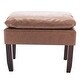 preview thumbnail 28 of 34, WOVENBYRD 24" Pillowtop Ottoman