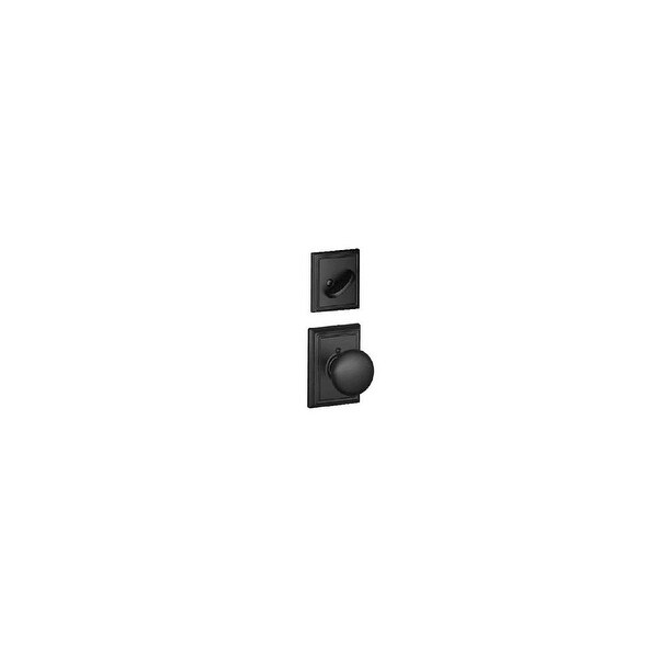 Schlage F59-PLY-ADD Plymouth Single Cylinder Interior Pack with Decorative Addison Trim - Exterior Handleset Sold Separately