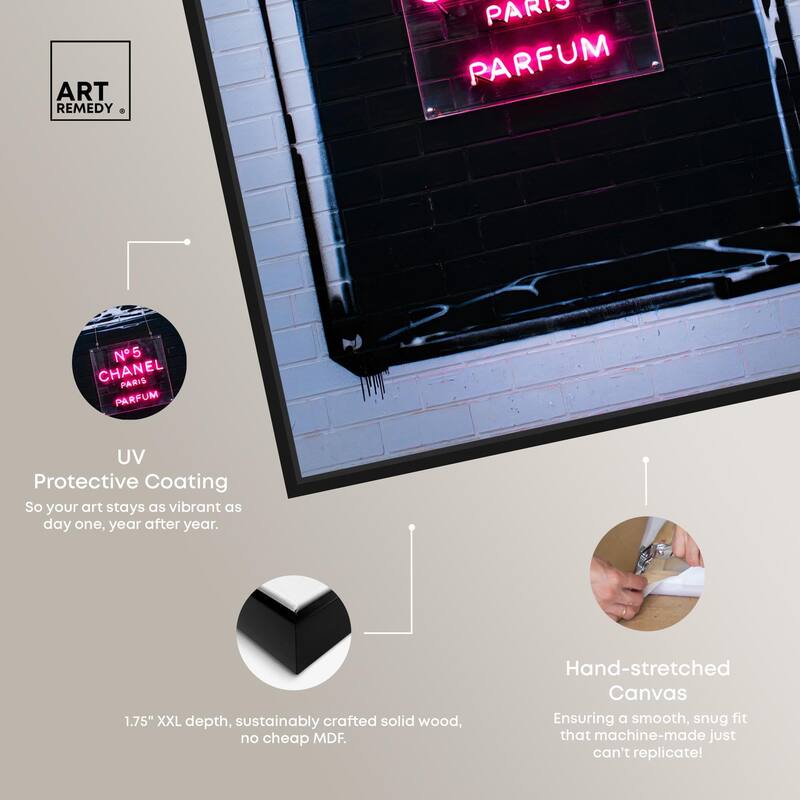 Parisian Pulse Canvas by Art Remedy