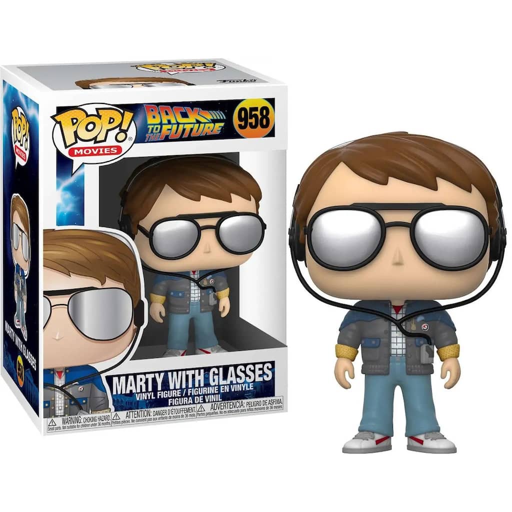 Funko Pop! Back to the Future - Marty with Glasses #958