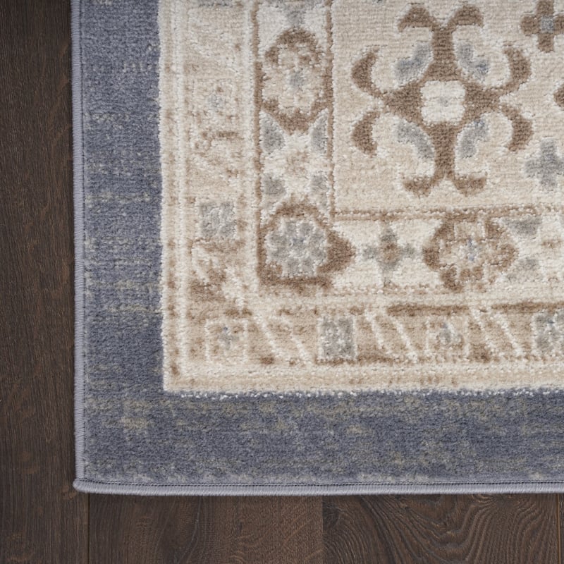 Becoq Distressed Geometric Area Rug By HomeRoots - 144