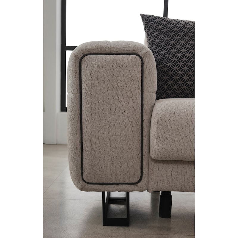 Belora 3 Pieces Living Room Sets 1 Sofa 2 Chair