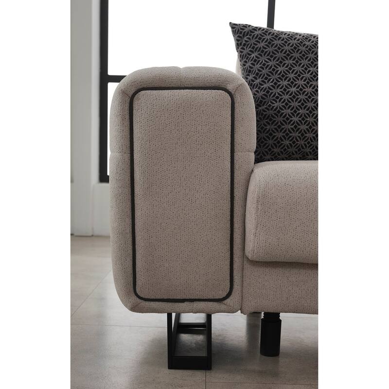 Estiva 4 Pieces Living Room Sets 2 Sofa 2 Chair