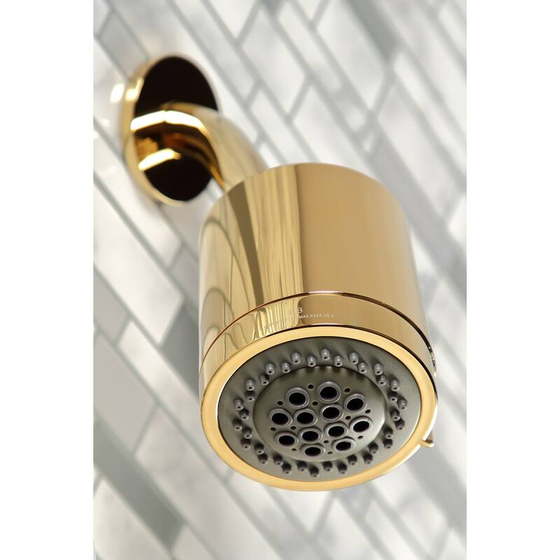 Concord Three-Handle Tub and Shower Faucet