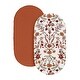 preview thumbnail 2 of 4, Sweet Jojo Designs Ivory & Orange Boho Vintage Floral Girl 2 Pack Baby Bassinet Fitted Sheets - Solid Rust & Bohemian Wildflower