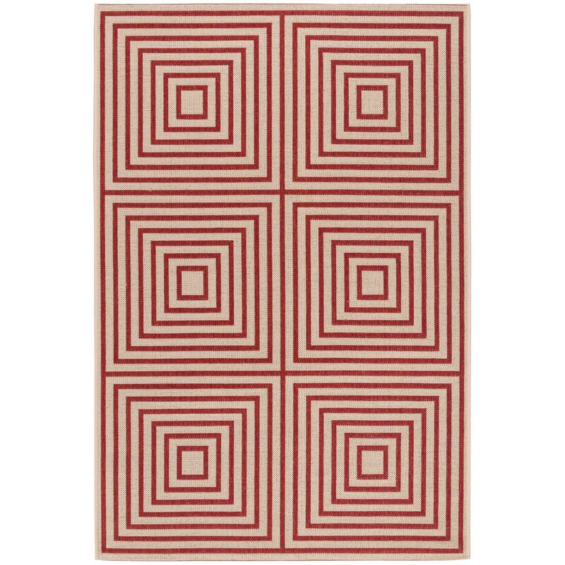 SAFAVIEH Beach House Indoor/ Outdoor Waterproof Patio Backyard Rug