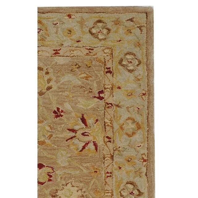 SAFAVIEH Anatolia Angeline Traditional Oriental Hand-spun Wool Rug