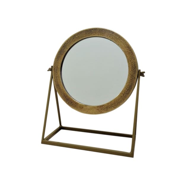 Rectangular Rounded Mirror On A Stand Round Mirror On Stand - Bed Bath & Beyond - 41180461