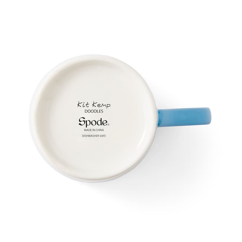 Kit Kemp for Spode Doodles Top Dog Mug