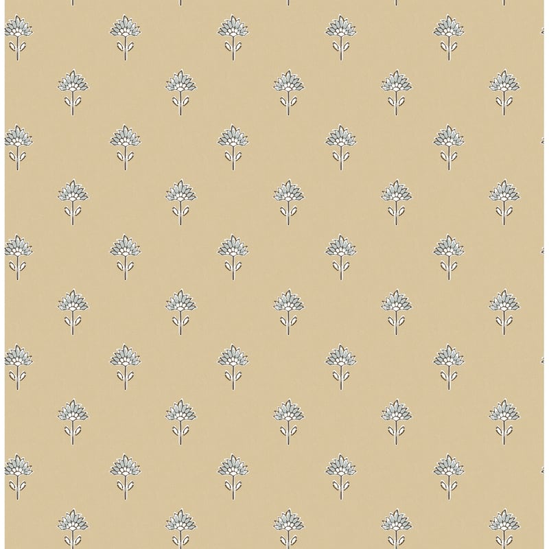 Chesapeake Surdiva Honey Floral Fan Wallpaper