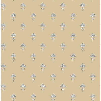Chesapeake Surdiva Honey Floral Fan Wallpaper