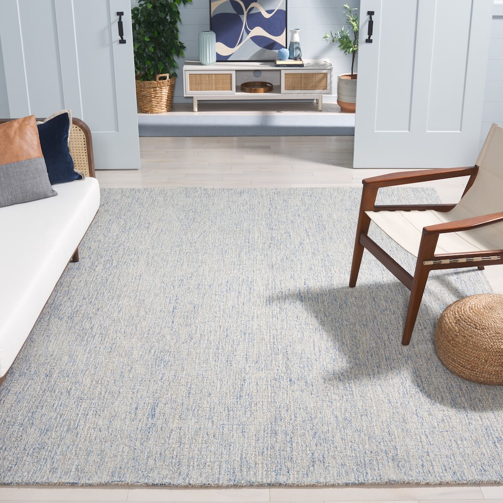 SAFAVIEH Handmade Abstract Asja Modern Wool Rug