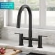 preview thumbnail 3 of 86, KRAUS Oletto Bridge Kitchen Faucet with 2-Function Pull-Down Sprayhead
